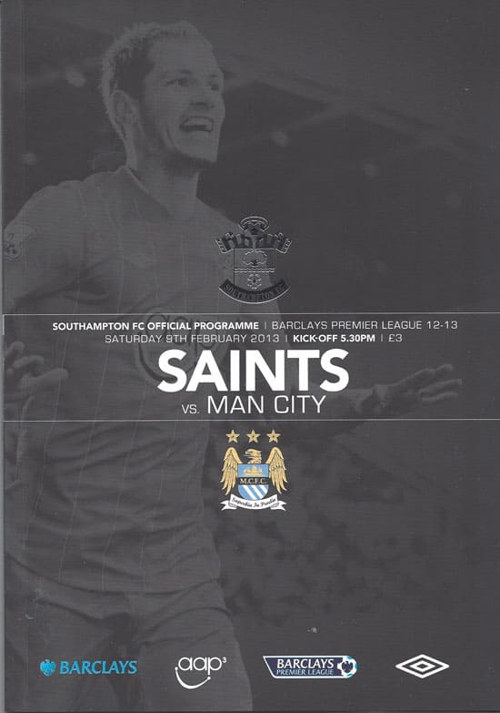 Southampton FC v Manchester City FC